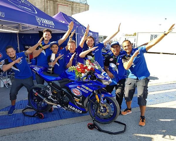 Pembalap Yamaha Racing Indonesia - Galang Hendra