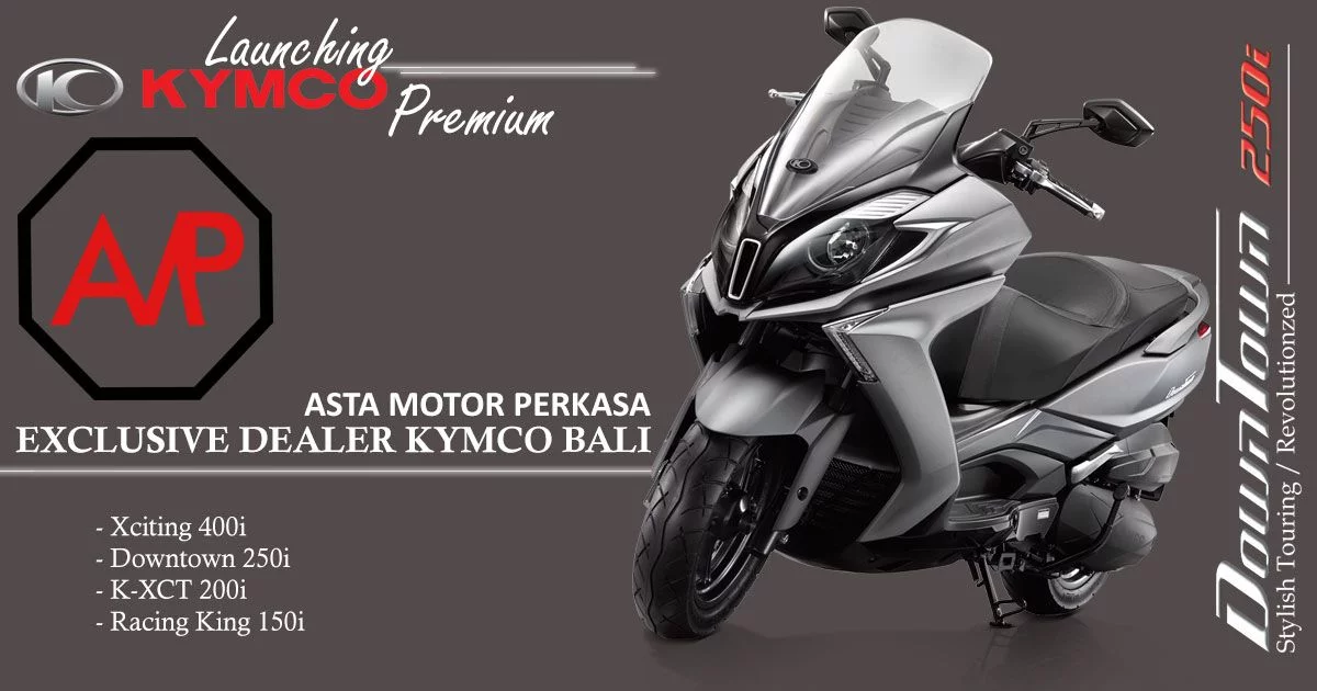 launching kymco premium bali asta motor perkasa