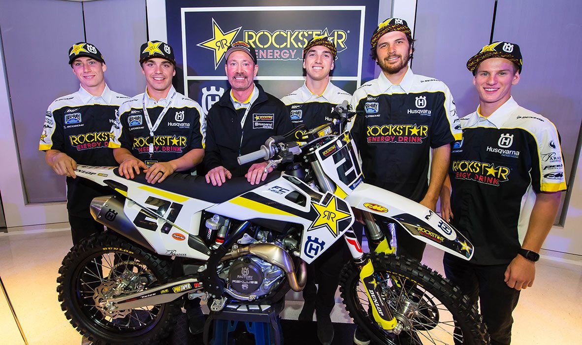 Pebalap Rockstar Energy Husqvarna Factory Racing