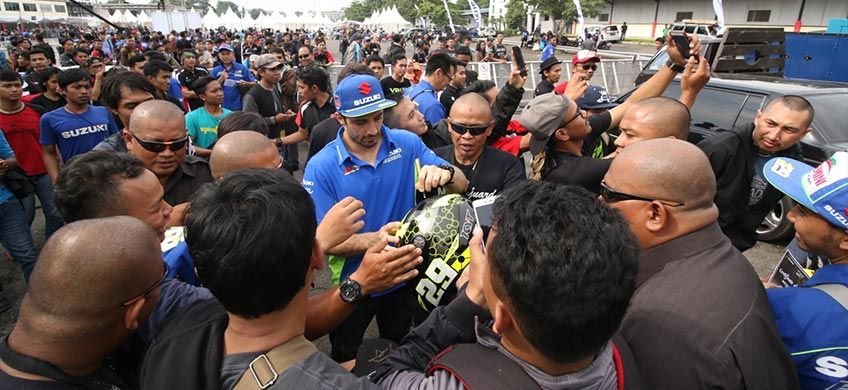 suzuki bike meet jamboree nasional 2018 fun