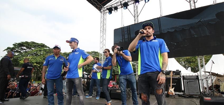 suzuki bike meet jamboree nasional 2018 rider