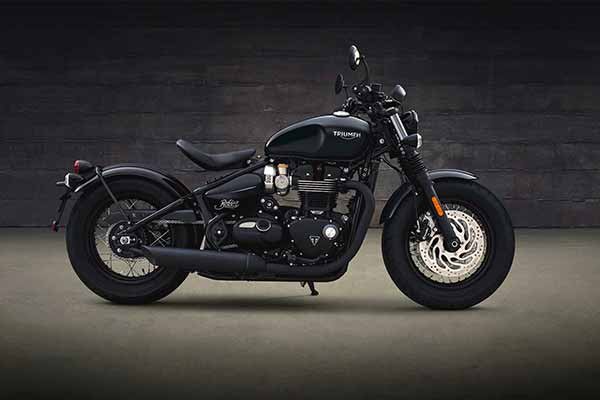 Triumph Boneville Bobber Black 2018