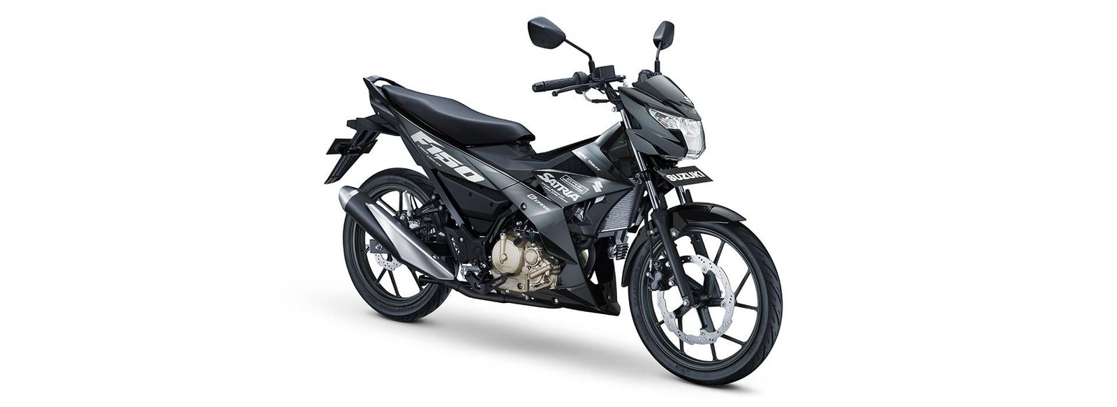all new satria f150 black