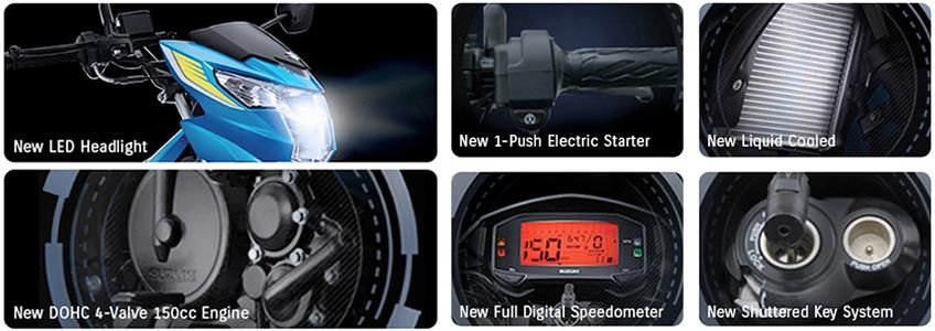 suzuki all new satria f150 spek