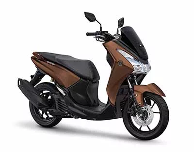 lexi-S-matte-dark-grayish-orange-metallic Yamaha Lexi-S - Matte Brown