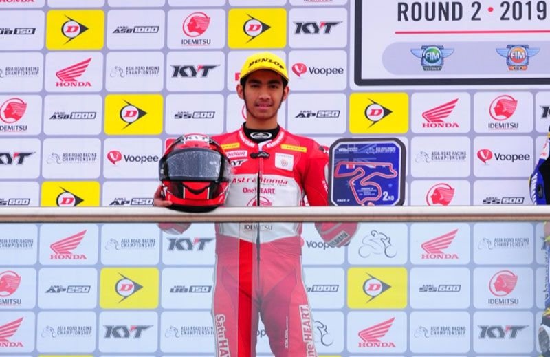 Andi Gilang - Podium ARRC Adelaide 2019