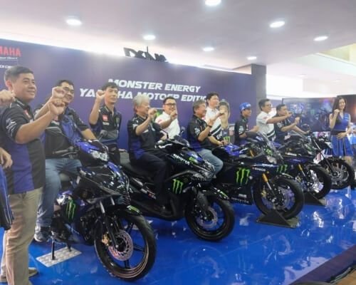 Launching Motor Baru Livery Monster Energy Yamaha MotoGP Edition