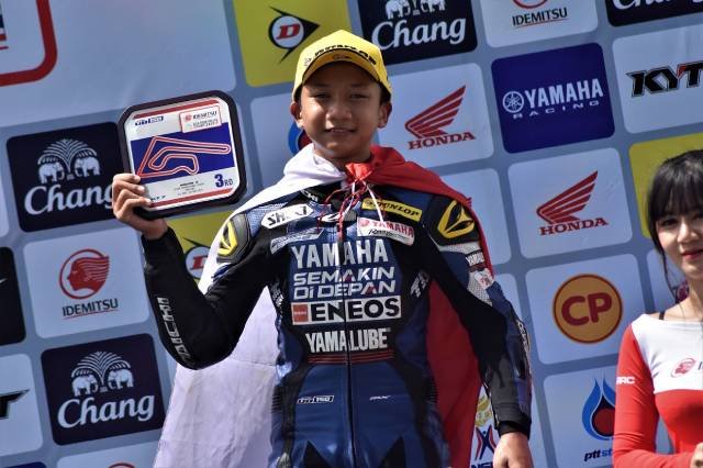 Wahyu Nugroho - YRI Rider Podium ARRC 2019 Thailand