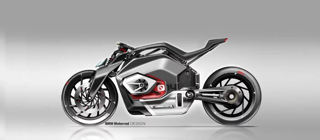 BMW Motorrad Vision DC Roadster - Konsep Motor ListrikBMW