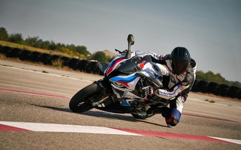BMW M 1000 RR on the street