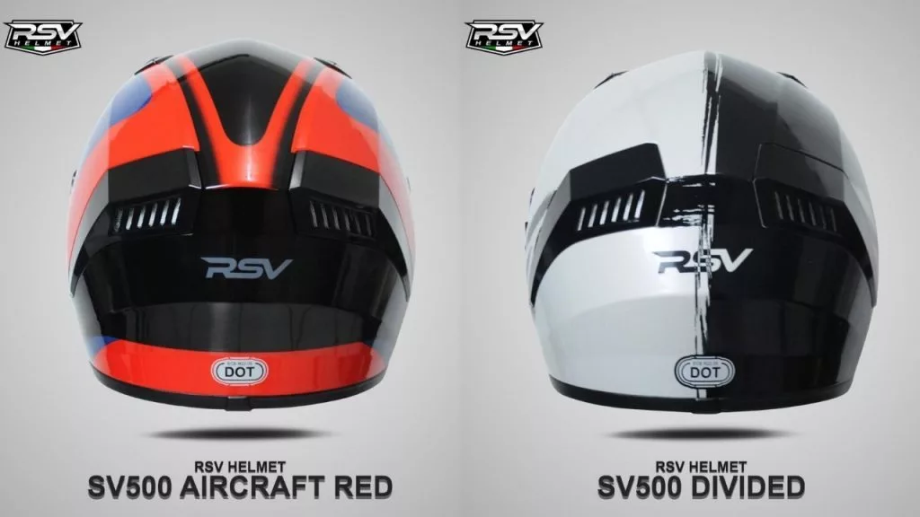 Rsv helmet doube visor