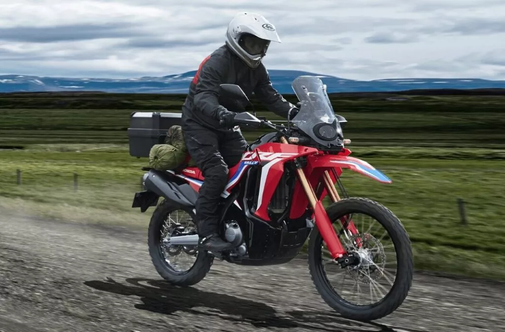review honda crf 250 rally