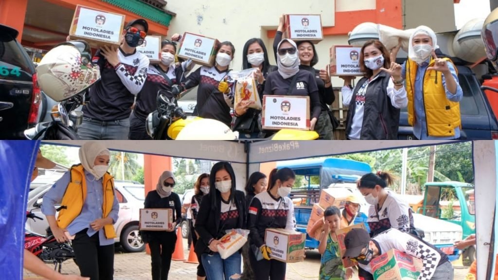 Bakti Sosial Lady Bikers