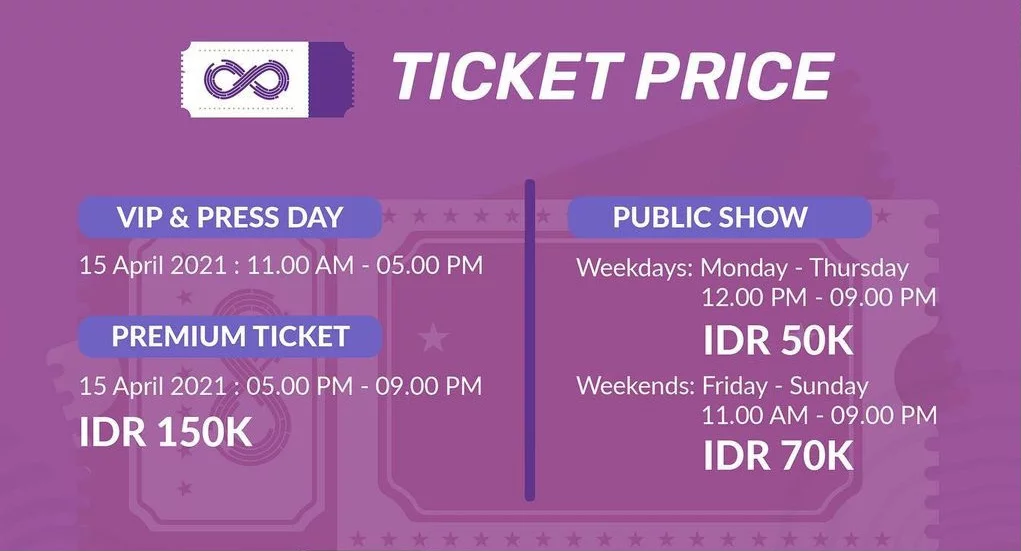 IIMS TICKET 2021