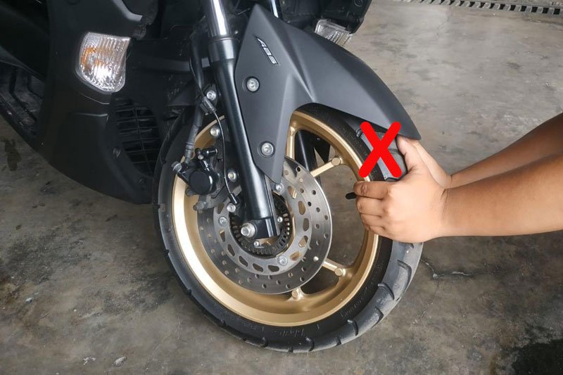 tekanan angin ban motor