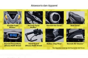 aksesoris honda beat
