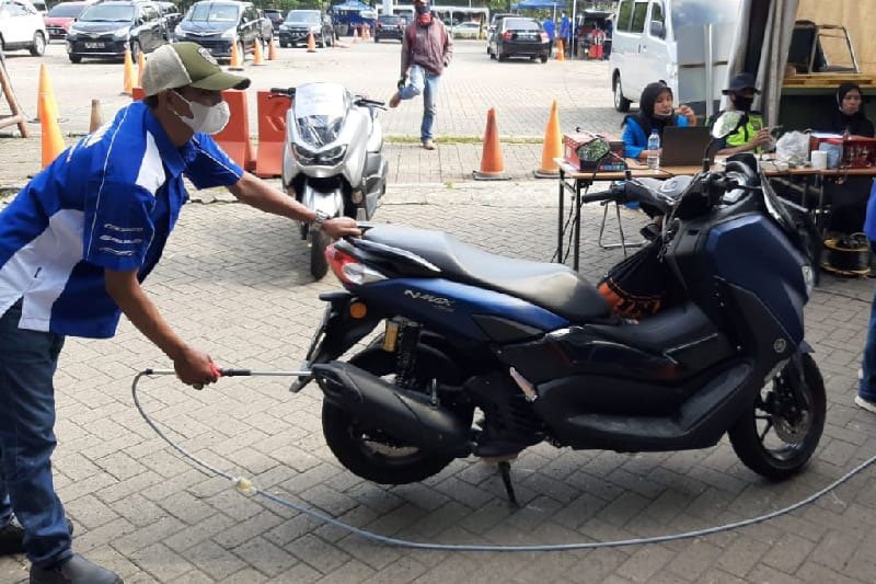 bengkel uji emisi motor