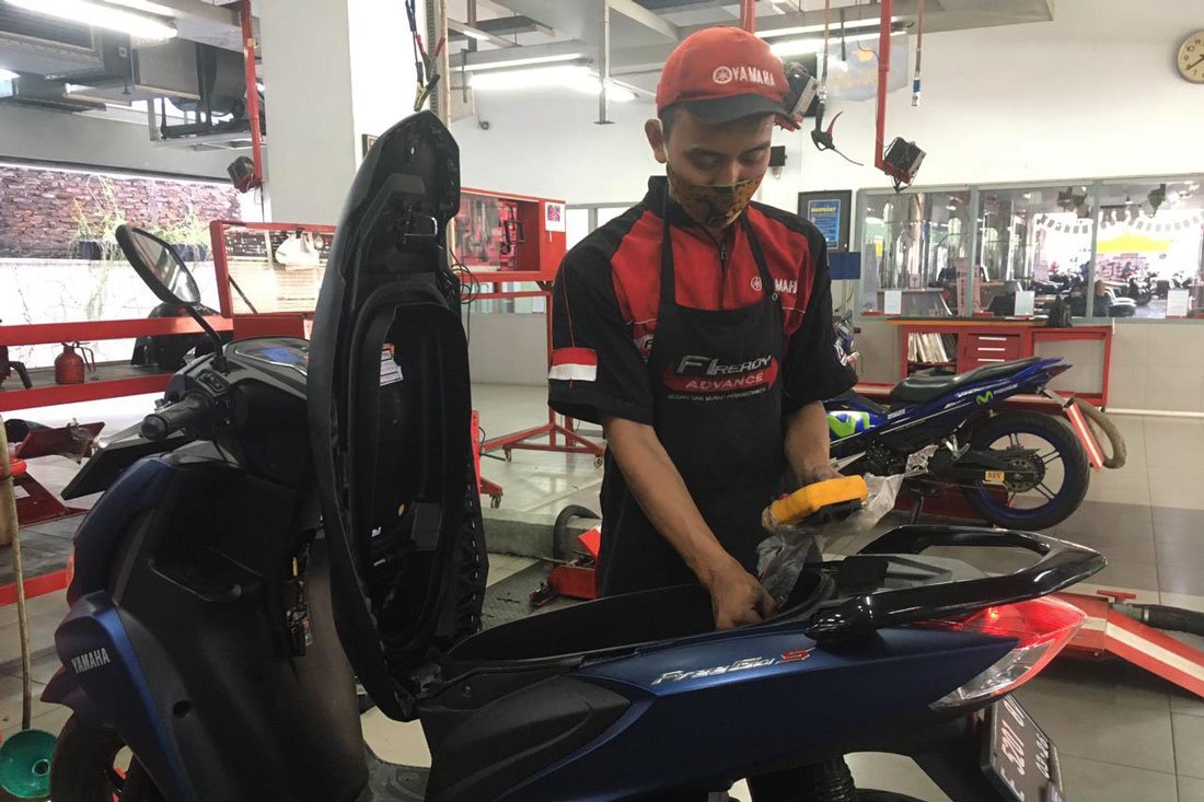 perawatan motor matic