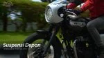 suspensi depan kawasaki w800 cafe