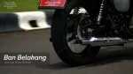 ukuran ban belakang kawasaki w800 cafe