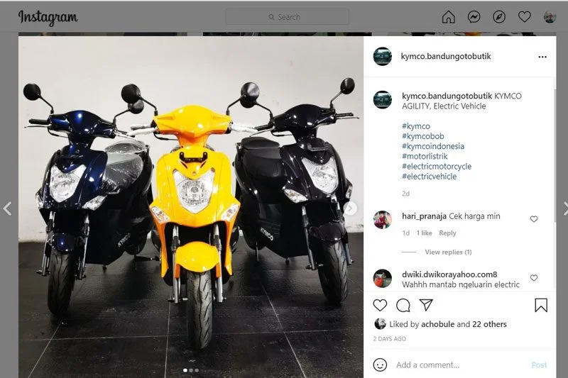 Kymco Agility EV