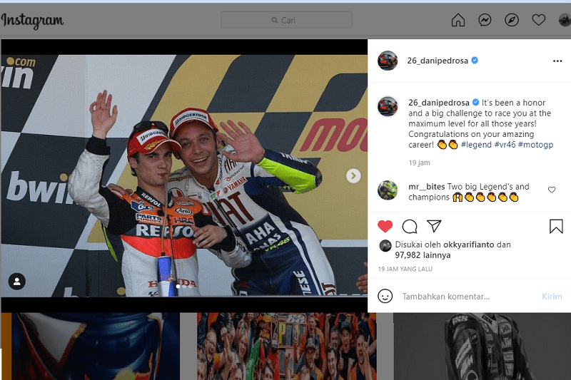 Rossi Pensiun dari MotoGP