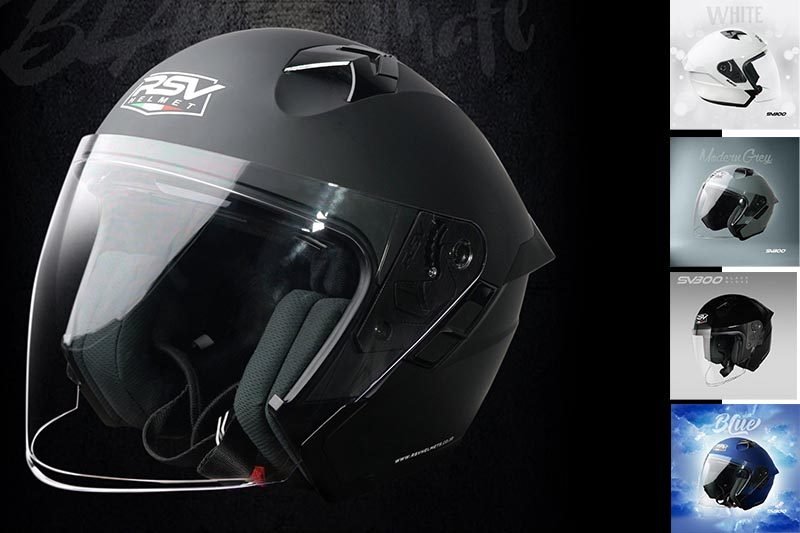 Helm Half Face RSV